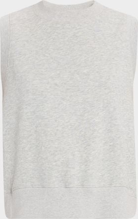 Co Sleeveless Crewneck Sweatshirt