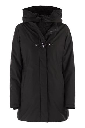 Fay Technical Gabardine Toggle Coat