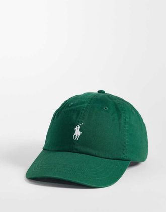 Polo Ralph Lauren Cappellino verde oliva con logo iconico