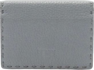 Fendi Pre-owned Wallets, female, Blue, Size: ONE SIZE Pre-owned Leather Wallet