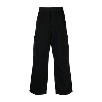 Carhartt Work in Progress Straight Trousers, male, Black, W32, Pantalon Cole