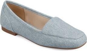 Journee Collection Noelia Loafer in Denim at Nordstrom Rack, Size 8.5