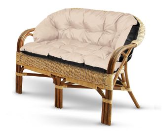 OEM Coj&iacute;n De Jard&iacute;n De 190x40 Cm Para Sof&aacute; O Banco, Impermeable, Color Beige