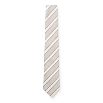 BOSS Diagonal-stripe tie in silk