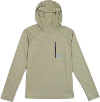 Topo Designs Mens Sun Hoodie in Oil Green at Nordstrom, Size Xx-Large