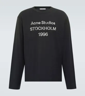 【ACNE STUDIOS】 Logo long sleeve top Acne Studios Logo Long Sleeved Top from $343.00 - on Stylight