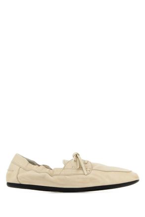 Prada Natural Leather Loafers
