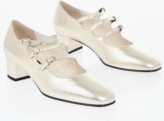 Carel Metallic Leather D&eacute;collet&eacute; KINA 22 with 5cm Heel size 38,5