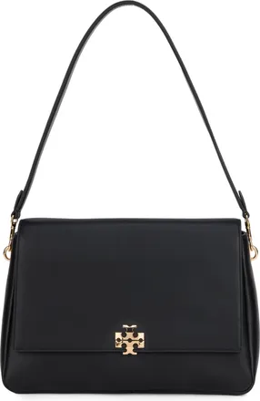 Tory Burch Womens Shoulder Bag Charlie Black Leather Calfskin Handbags Hand