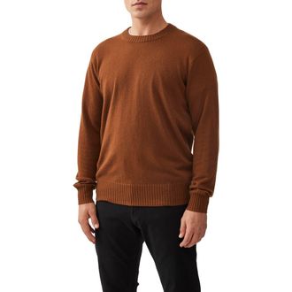 Rodd & Gunn Christchurch Wool & Cashmere Crewneck Sweater in Truffle at Nordstrom Rack, Size Large