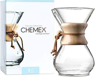 Kahla Chemex Classic Jarra De Caf&eacute; Con Filtro Para 6 Tazas