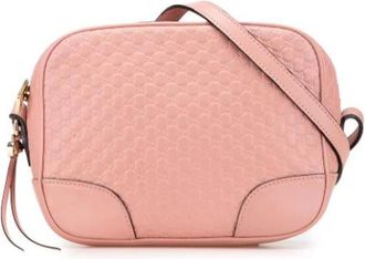 Gucci Pre-owned Cross Body Bags, female, Pink, Size: ONE SIZE Pre-owned Crossbody Bag