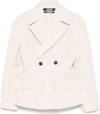 Jacquemus Dames, Jassen, Beige, Maat: XS