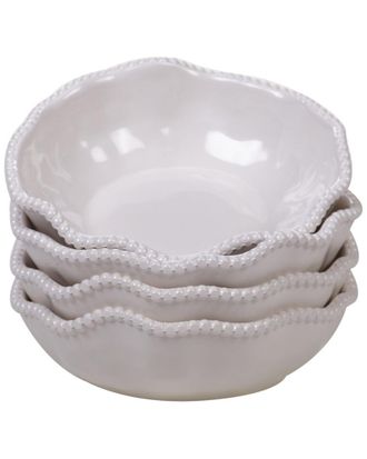 Certified International Melamine Perlette Set Of 4 All Purpose Bowls