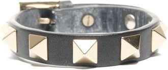 Valentino Garavani Bracciale con borchie anni 10-25 - Grigio