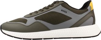 HUGO BOSS Schoenen, Heren, Groen, 44 EU, Titanium Runn Sneaker