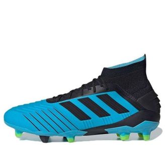 adidas Predator 19.1 FG Bright Cyan Black F35606