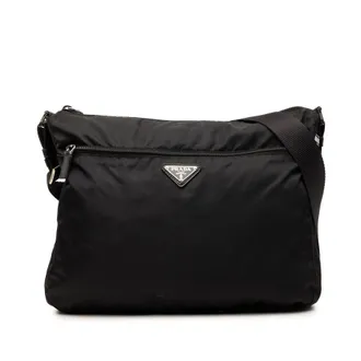 Prada Pre-owned Prada Tessuto Zip Top Crossbody Unisex 1NAPD0FG6ZSXP4CN