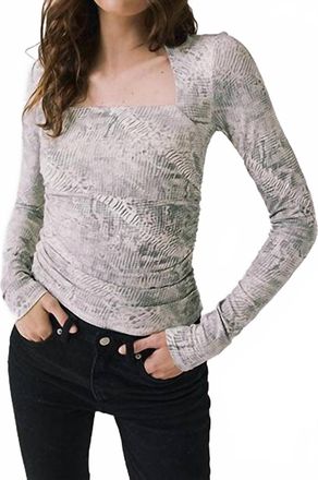 Chaser Tilly Long Sleeve Top In Python