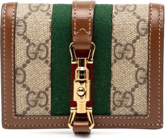 Gucci Beige Brown Gg Supreme Wallet (Bi-Fold) (Pre-Owned)