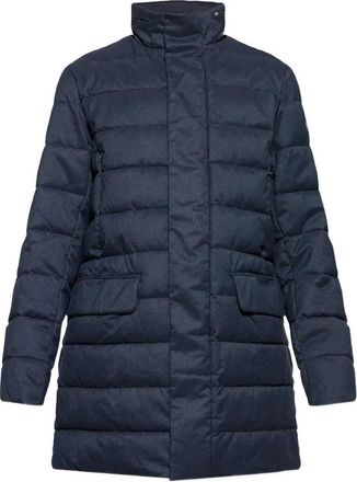 Save The Duck Gordon Coat Navy Blue Melange