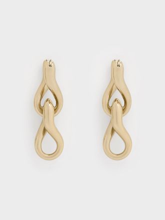Charles & Keith Kris Chain-Link Drop Earrings