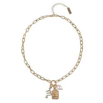 Hallmark Zodiac Pendant Necklace in Gold - Scorpio at Nordstrom, Size 18