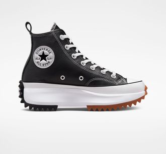 Converse Run Star Hike Platform Foundational Leather White