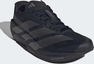 adidas Adizero dropset pro scarpe da training in core black / iron metallic-Nero