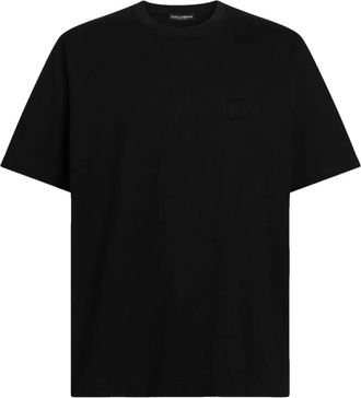 Dolce & Gabbana Hombre, Camisetas, Negro, Talla: XL