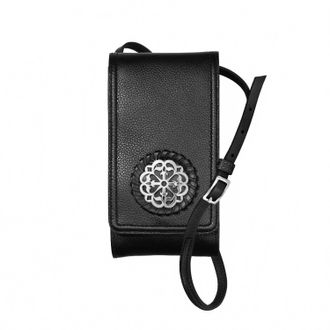 Brighton Ferrara Phone Organizer In Black / Silver