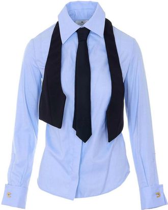 Elisabetta Franchi Light Blue Shirt