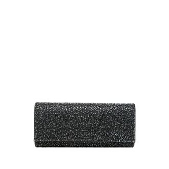 Twentyfourhaitch Carena Pochette - Dames - Tassen - Zwart - Maat: ONE Size Zijde