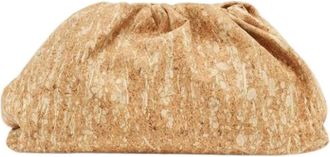 Bottega Veneta Pre-owned Clutches, female, Brown, Size: ONE SIZE Pre-owned Leather Pouch