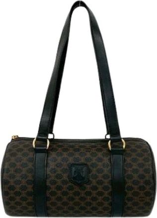 Celine Pre-owned Shoulder Bags, female, Black, Size: ONE SIZE Pre-owned Plastic Shoulder Bag