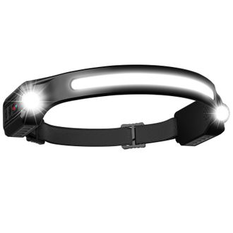 OEM Linterna Frontal Led Ultra Potente Con Luz Roja 2xpe Y Haz De Luz Amplio De 260&deg;, Sensor De Movimiento, 8 Modos, Resistente Al Agua Ipx5 Para Adultos 