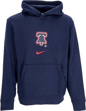 Nike City Edition Club Hoodie - Heren - Sportshirts - Blauw - XS - Katoen - Fitness