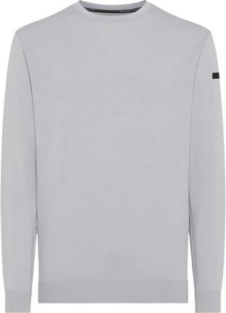 Roberto Ricci Design Maxell Round Knit - Heren - Ronde hals truien - Grijs - S - Truien & Vesten