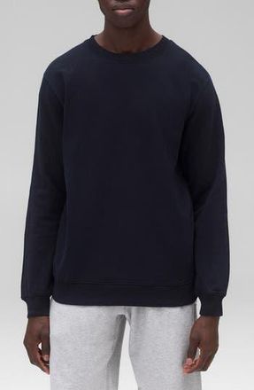 Reigning Champ Lightweight Cotton Terry Sweatshirt in Navy at Nordstrom Rack, Size X-Small
