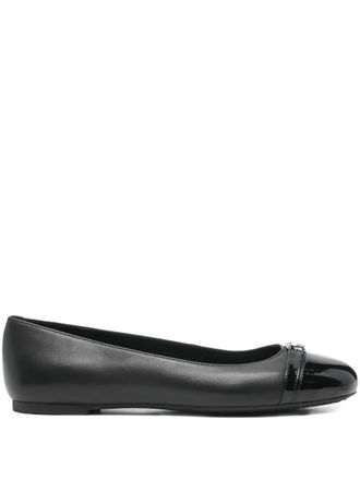 Michael Michael Kors leather ballet flats - Black