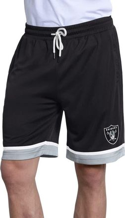 Starter Mens Starter Black Las Vegas Raiders Power Play Mesh Shorts at Nordstrom, Size Xx-Large