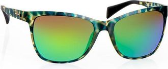 Italia Independent II 0118 035.000 Mens Sunglasses Green Size 55