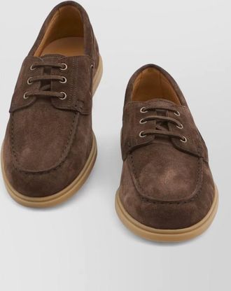 Tod's suede gommino loafers