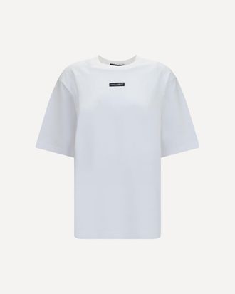 Dolce & Gabbana T-shirt in jersey di cotone Woman 42