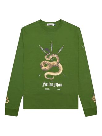 Undercover graphic-print sweatshirt - Green