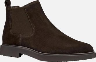 Geox Mens Geox Mens U Massimiano B Suede Chelsea Boots - Brown - Size: 10.5