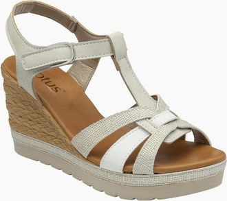 Lotus Womens Cavallo Womens Wedge Sandals - Tan - Size: 6