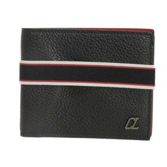 Christian Louboutin Black Leather Wallet (Bi-Fold) (Pre-Owned)