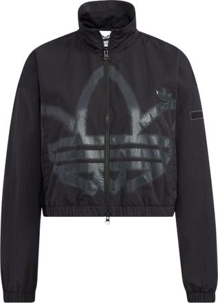 adidas (WMNS) adidas Adicolor Track Jacket Asia Sizing Black HS1937
