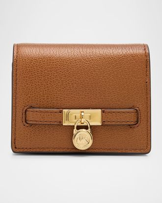 Michael Kors Hamilton Moderne Grain Leather Wallet